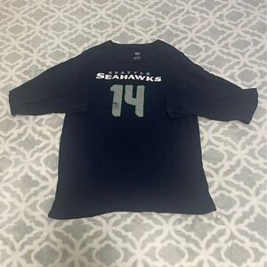 Seattle Seahawks DK‎ Metcalf #14 NFL Long Sleeve T-Shirt Kids XL